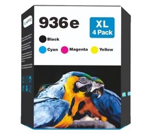936XL 936e Ink Cartridges 4 Pack for HP OfficeJet Pro 9125e 9730e picture