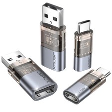 JSAUX USB Data Blocker & C (4-Pack), 4 Pack, Grey  picture