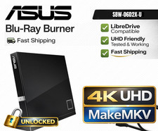ASUS 4K UHD Ready Blu-Ray Writer Firmware MAKEMKV PRE-FLASHED SBW-06D2X-U picture