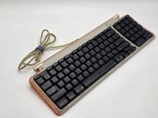 Rare Apple USB Keyboard Clear Tangerine Orange iMac iBook Power Mac G3 G4 M2452 picture