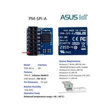 1PC NEW ASUS TPM-SPI-A AIOT TPM Module (14 Pin 14-1) TPM Trusted Platform picture