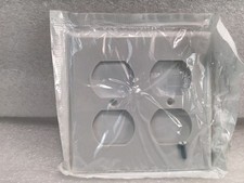 13 PACK   LEVITON 001-88016 2-GANG DUPLEX DEVICE RECEPTACLE WALLPLATE STANDARD picture
