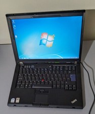 Widescrn Lenovo Thinkpad T61 Laptop 4GB 64Bit Windows 7 Office2010 NewBatWkGr8 2 picture
