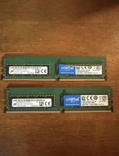 Crucial 32Gb (2x16GB) DDR4-2400 ECC Registered RDIMM Server RAM CT16G4RFS424A picture