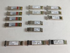 Lot of 14 Mixed Brand Fiber Channel SFP / XFP Transceiver Modules picture
