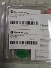 Fc/upc to fc/upc variable fiber optic voa in-line attenuator 0-60dB fibermart picture