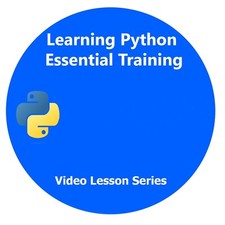 Learning Python Essential Training Video Tutorials 2023 Version DVD picture