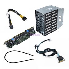 For Dell Poweredge R730 Backplane Cage 16 Bay HDD Upgrade Drive Kit P51CF 8TGM0 picture