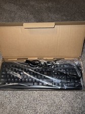HP Unbranded Katydid USB Keyboard 697737-001 New Black Number pad picture