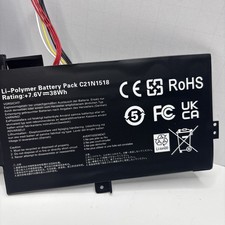 New C21N1518 38WH 7.6V Laptop Battery for Asus VivoBook Flip TP501UB picture