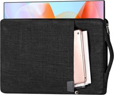 Water-Resistant Black Sleeve for 17.3