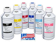 6 x 1000ml Refill Bulk Dye Ink compatible for Epson Printer artisan 1430 50 1400 picture