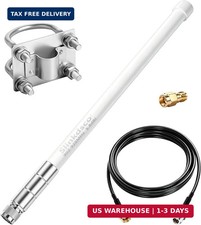 Waterproof 5.8dBi Meshtastic Lora 915MHz Fiberglass Antenna with 20Ft Extension picture