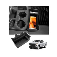 2PCS Center Console Hanging Organizer for Chevy 2019-2026 Silverado & Sierra ... picture