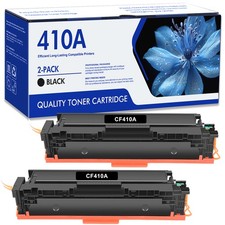 2 Black CF410A For HP 410A Toner LaserJet Pro MFP M477fnw M477fdw M452nw M452dn picture