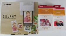 Canon Selphy Compact Photo Wireless Printer CP1300 & 2 Paper Sets New GRV3 picture