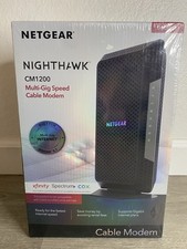NETGEAR Nighthawk CM1200 Multi-Gig Speed Cable Modem New Sealed CM1200-100NAS picture