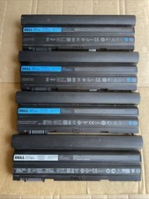 Lot of 4 Genuine Dell E6420 E6520 9 Cell 97Wh Battery M5Y0X - BIOS 