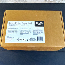 C2G 2-Port VGA Auto Sensing Switch, Black, Universal Compatible, 39900 picture