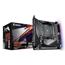 GIGABYTE B550I AORUS PRO AX AMD AM4 ITX Motherboard, Supports Ryzen 5000/4000... picture
