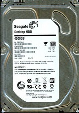 ST4000DM000, 1F2168-300,  CC52,   TK,  Z300,  SEAGATE  4TB  picture