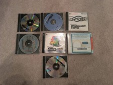 Vintage Microsoft OS & Office Software Collection Lot - Win95, 98, 2000, NT picture