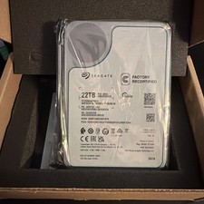 Seagate Exos X22 22TB SATA 6Gb/s 7200RPM 3.5