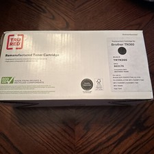 NEW Tru Red For Brother TN-360 High Yield Toner Cartridge - Black TRTN 360 picture