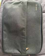 Speck 15in Padded Laptop Sleeve Case, Gray Polyester, Zipper Closure picture