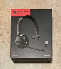 Dytole DY108 Bluetooth Headset Wireless Mono Office Headphones with USB Dongle picture