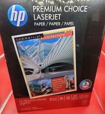 Hp Premium Choice Laserjet Paper 8.5x11 32lb 250 Sheets New picture