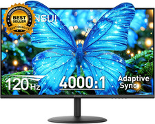 22 Inch 120Hz Monitor, FHD Computer Monitor 4000:1 Contrast Ratio with Adaptive  picture