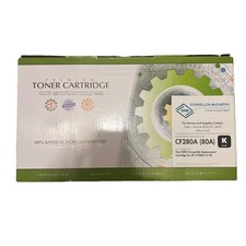 HP Compatible 80A Black Genuine Laser Toner Cartridge (CF280A) picture