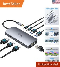 Versatile USB C Docking Station with 2 HDMI Ports for Enhanced Productivity picture