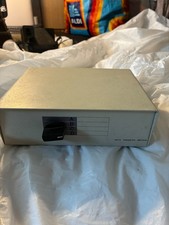 Vintage Magitronic 601 DB25 4-Way Data Transfer Switch Box ABCD Parallel picture