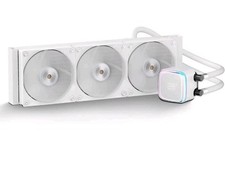 Iota L36 WH AIO CPU Liquid Cooler 360mm with Temp Digital Display,ARGB Aluminum picture