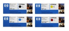 4 x Genuine HP Toner Color LaserJet 1500L 2500L / 121A C9700A C9701A -C9703A picture