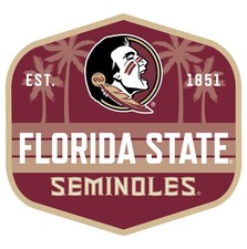 Florida State Seminoles Scenic Background Offic. Lic. Sticker/Magnet picture