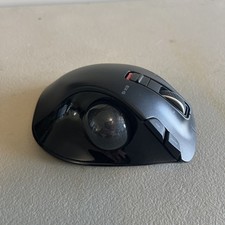 ELECOM EX-G Left-Handed Wireless Trackball Mouse, USB Dongle Included picture