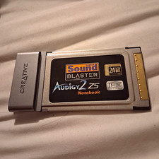 UNTESTED Creative Sound Blaster Audigy 2 ZS Notebook PCMCIA 24-bit Card SB0530 picture