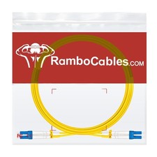OS2 Single Mode Fiber LC to LC Patch Cables 1.6ft/0.5m picture