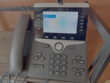 Cisco CP-8845-K9 5 Line IP Video Phone - Charcoal - Enterprise Firmware. Tested picture