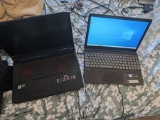 Acer Nitro 15.6 GTX 1650, Broken And Sgin Laptop Plus Broken 512 And 1TB Parts picture