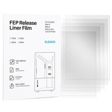ELEGOO 5PCS FEP Release Film for Mars 4 & Mars 5 & Mars 5 Ultra Resin 3D Printer picture