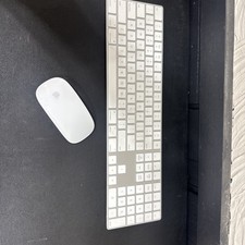 Bundle Apple Magic Keyboard with Numeric Keypad A1843 & Magic Mouse A1657 picture