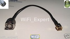 RG174 LOW LOSS COAX CABLE RP-TNC MALE TO SMA M/F STRAIGHT ANGLE 4-36 INCHES US picture
