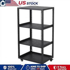 15U 20U Open Frame Network Server Rack with Casters Wall Mount or Floor for IT picture