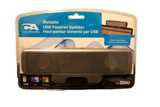 Cyber Acoustics CA-2880 Portable USB Powered Computer Speakers NIB picture