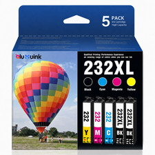 Compatible 232XL Ink  for  WF-2950 WF-2930 XP-4205 XP-4200 Printers (5-Pack) picture