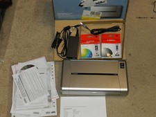 Canon PIXMA iP100 Inkjet Color Photo Printer 9600 DPI MINT COND. picture